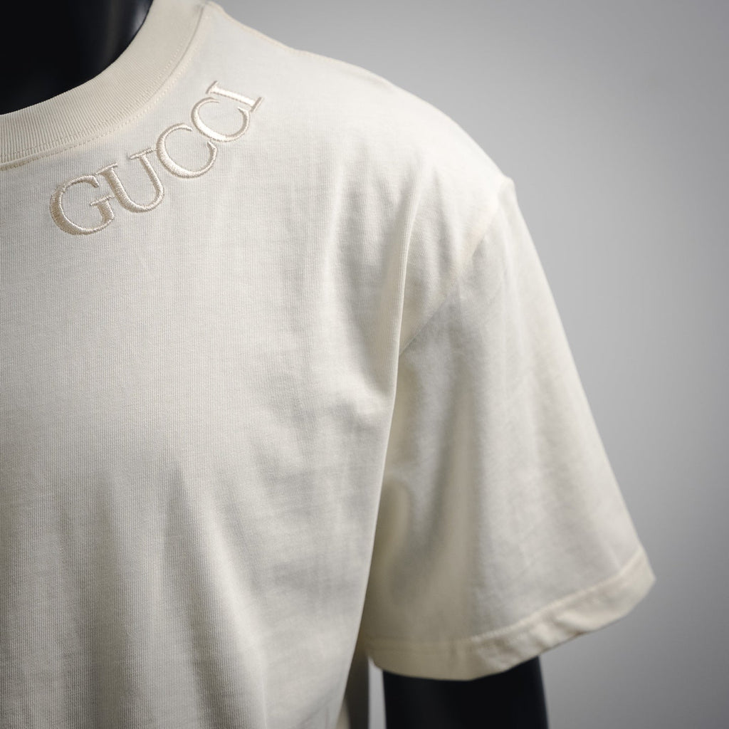 Guc 25ss embroidered t-shirt