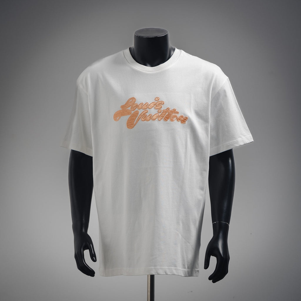 Louis 25ss embroidered t-shirt