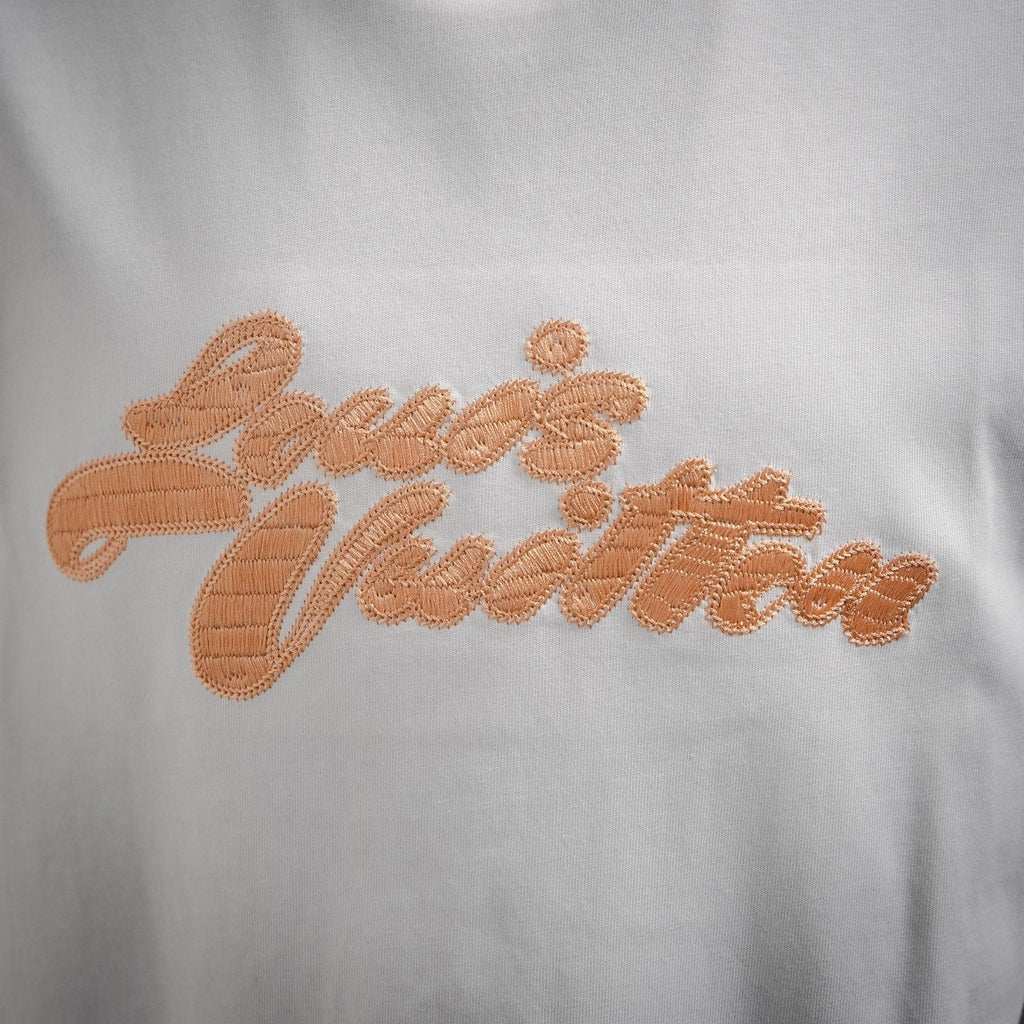 Louis 25ss embroidered t-shirt