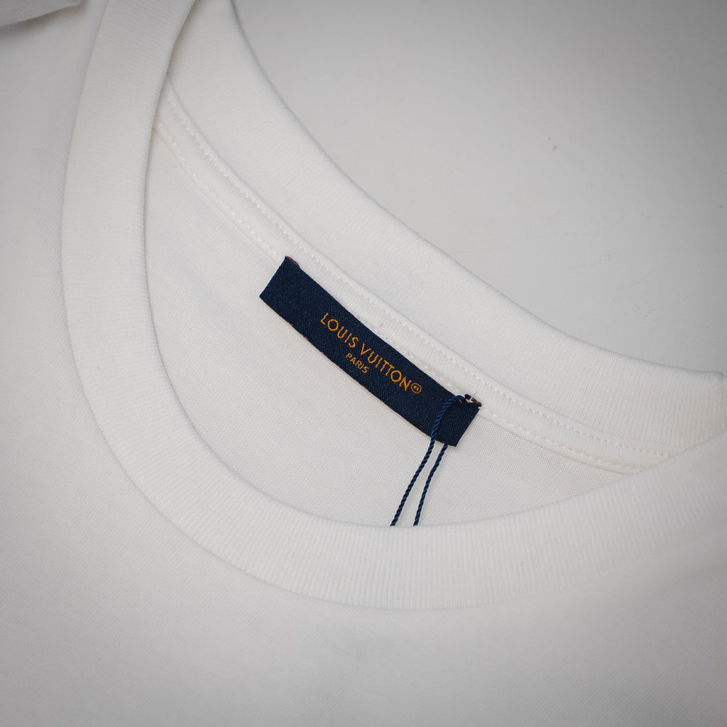 Louis 25ss embroidered t-shirt