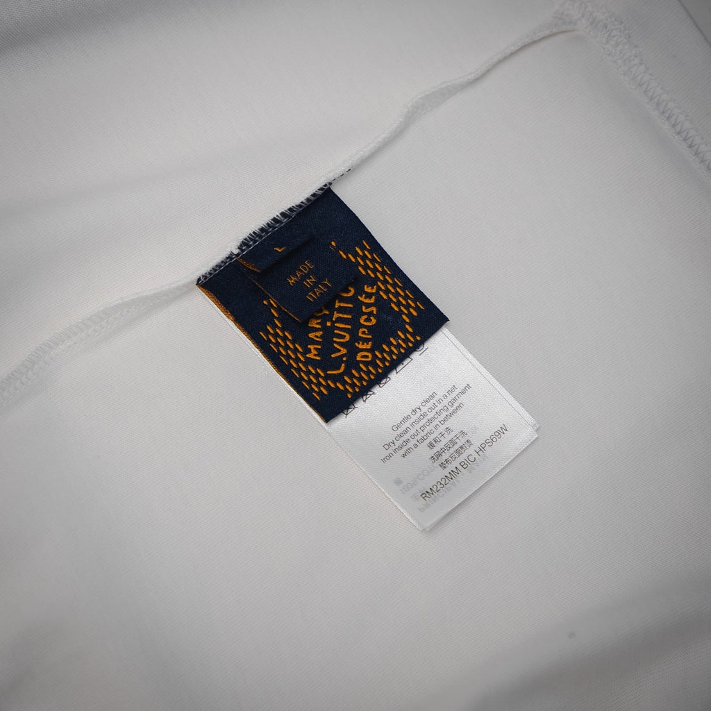 Louis 25ss embroidered t-shirt