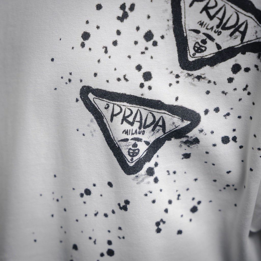 Pra 25ss print t-shirt