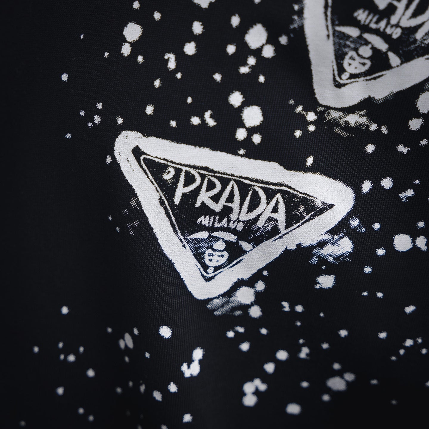 Pra 25ss print t-shirt