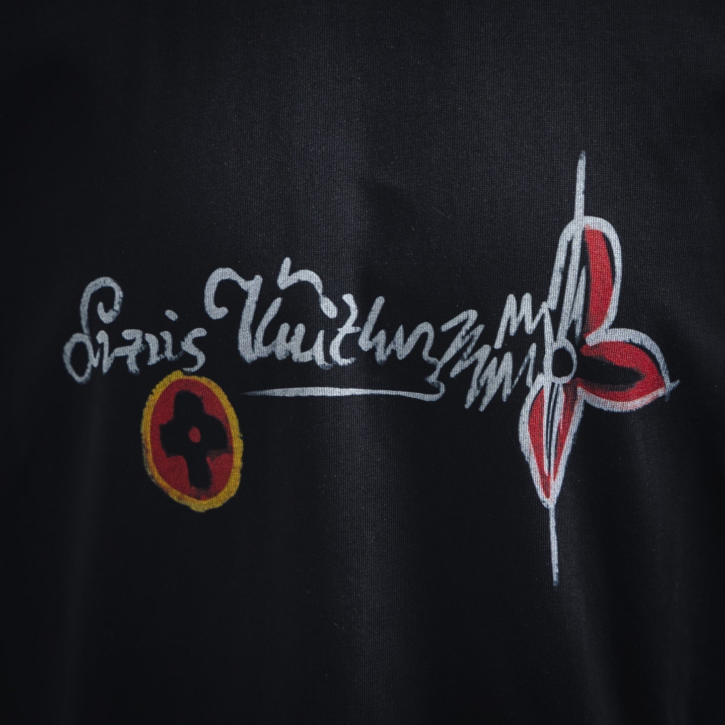 Louis 25ss print t-shirt