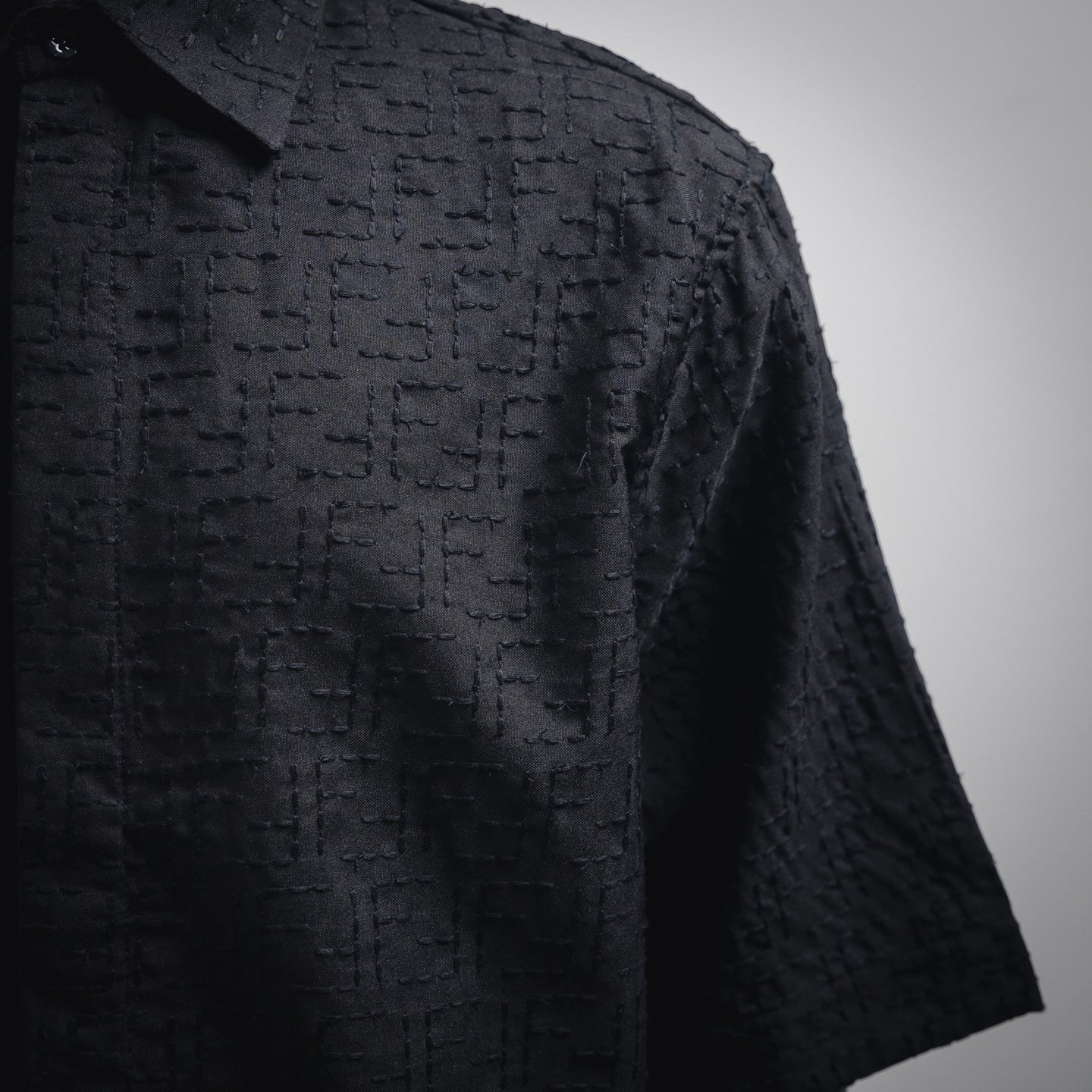 Fend 25ss jacquard shirt