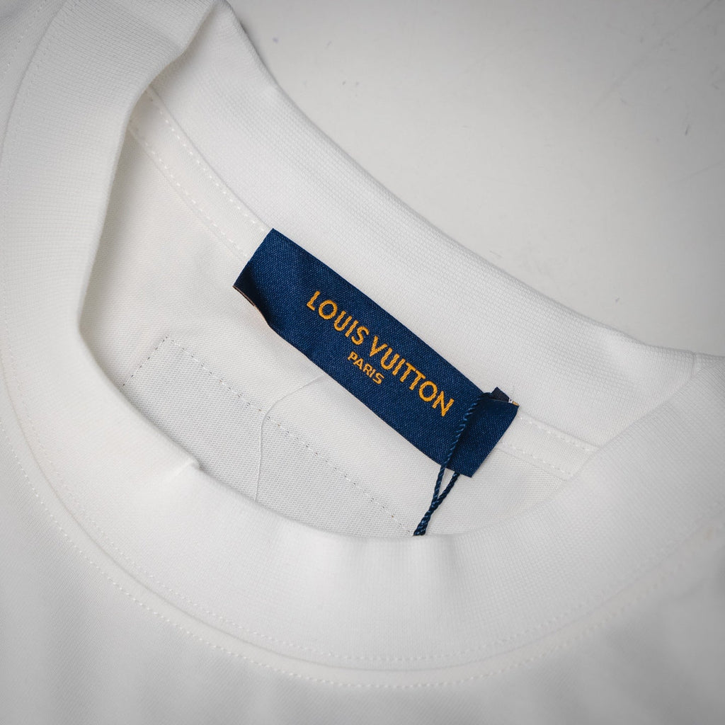Louis 25ss embroidered t-shirt
