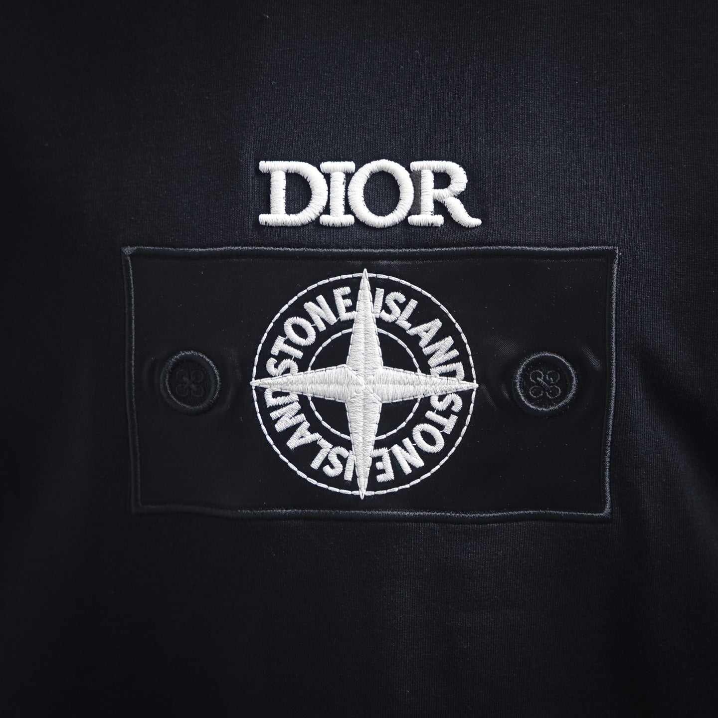 CD x Stone 25ss embroidered t-shirt