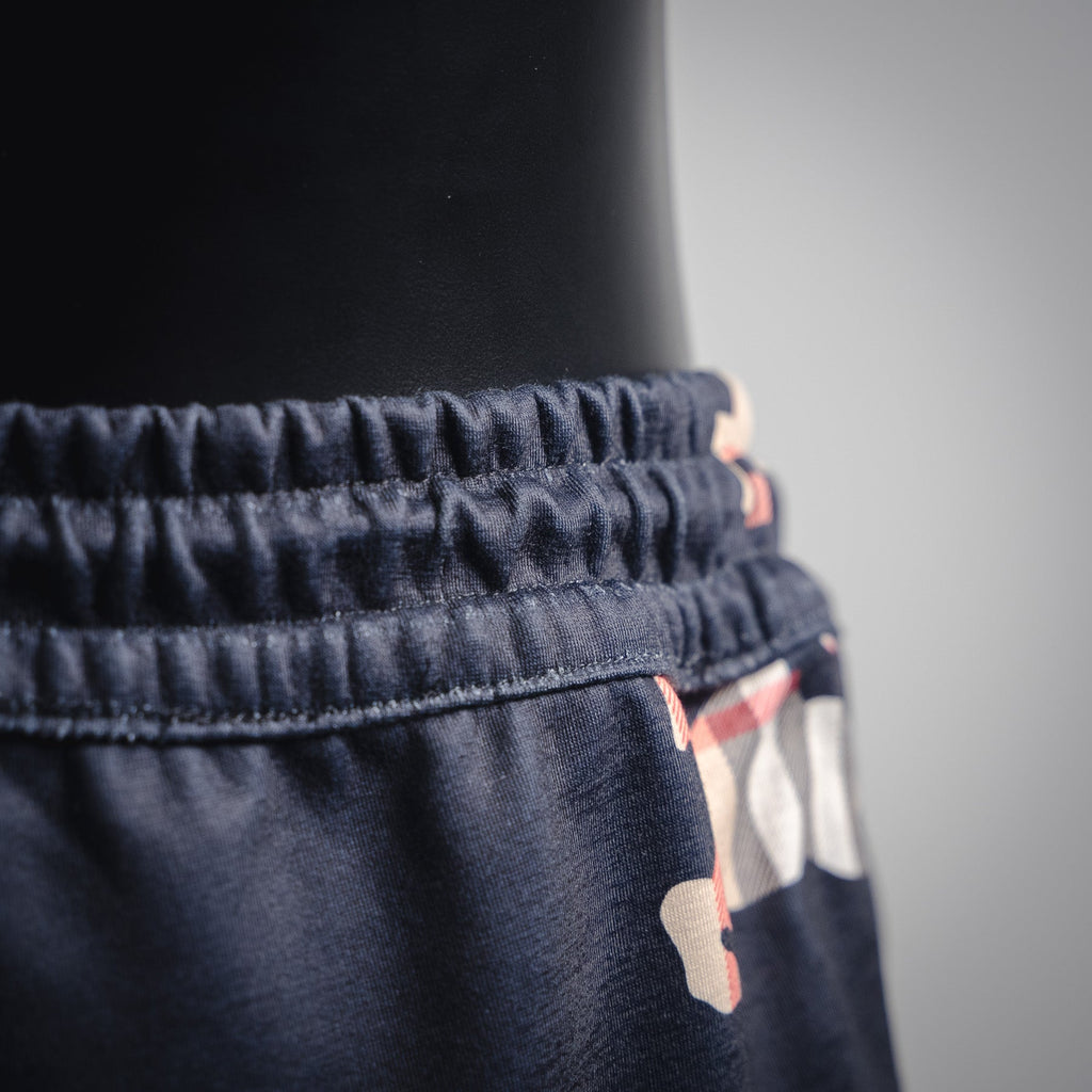 Burb 25ss print short