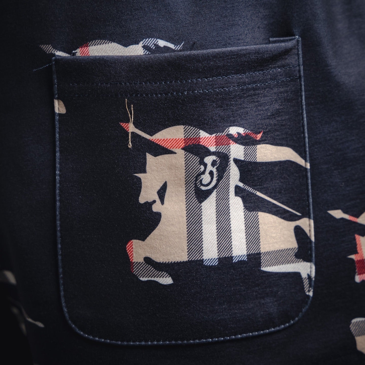 Burb 25ss print short