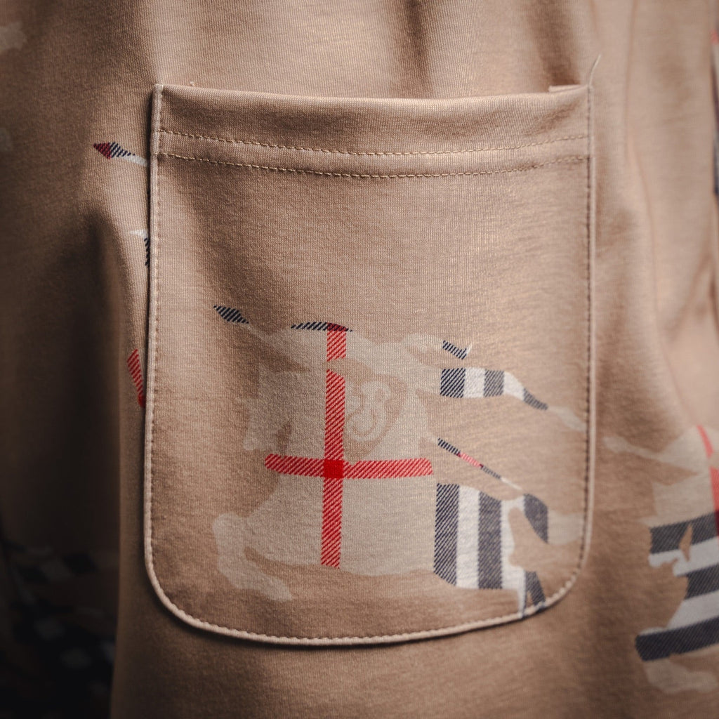 Burb 25ss print short