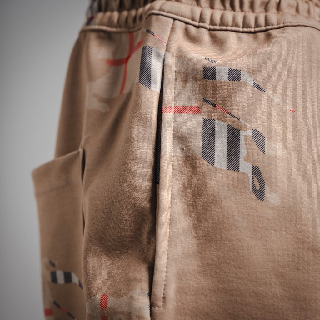 Burb 25ss print short