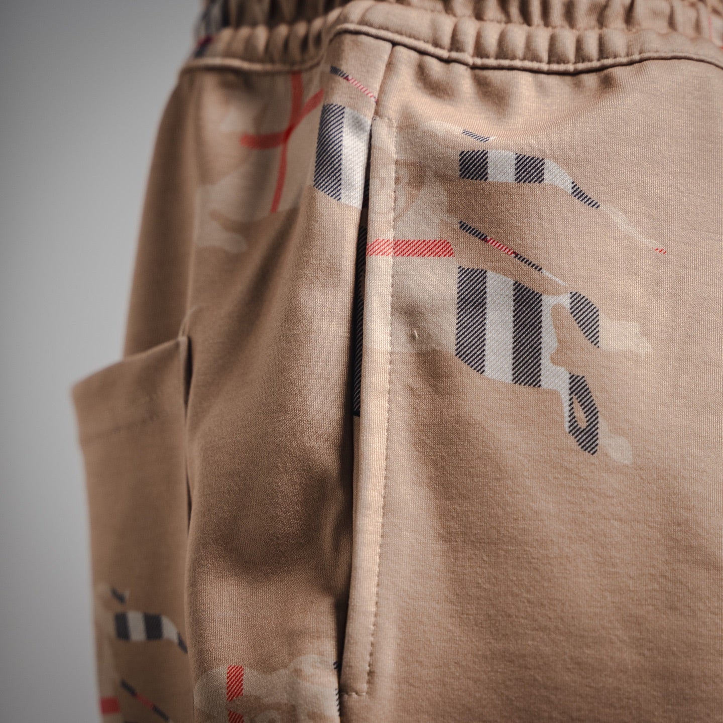 Burb 25ss print short