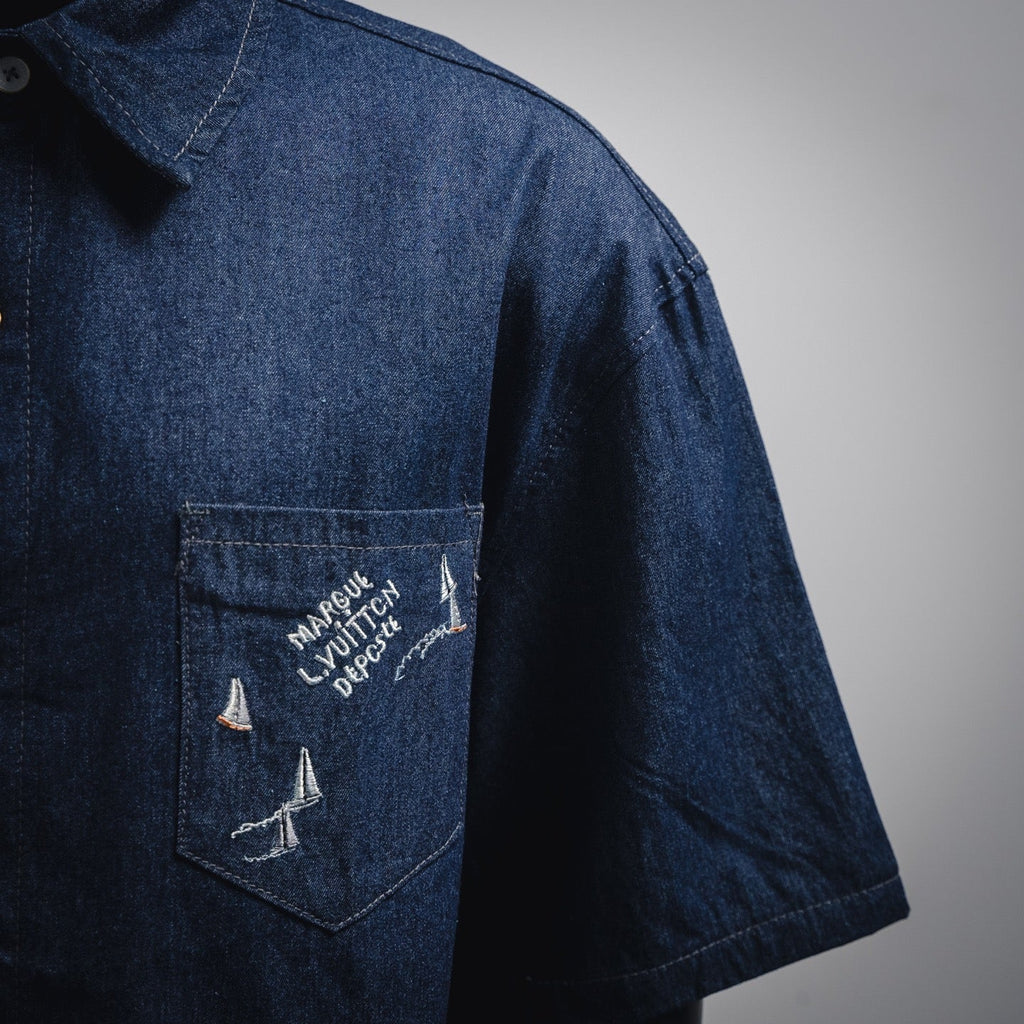 Louis 25ss embroidered shirt