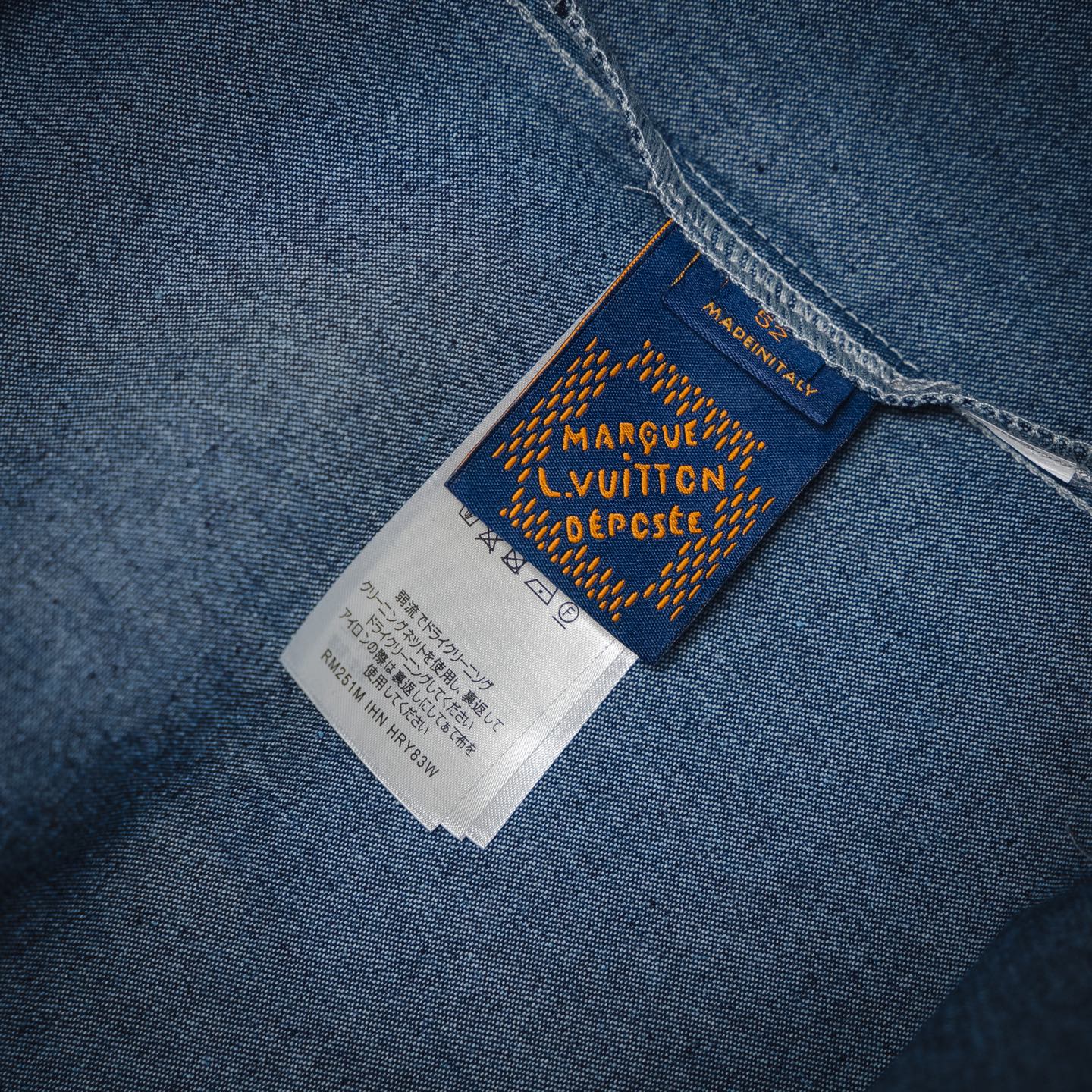 Louis 25ss embroidered shirt