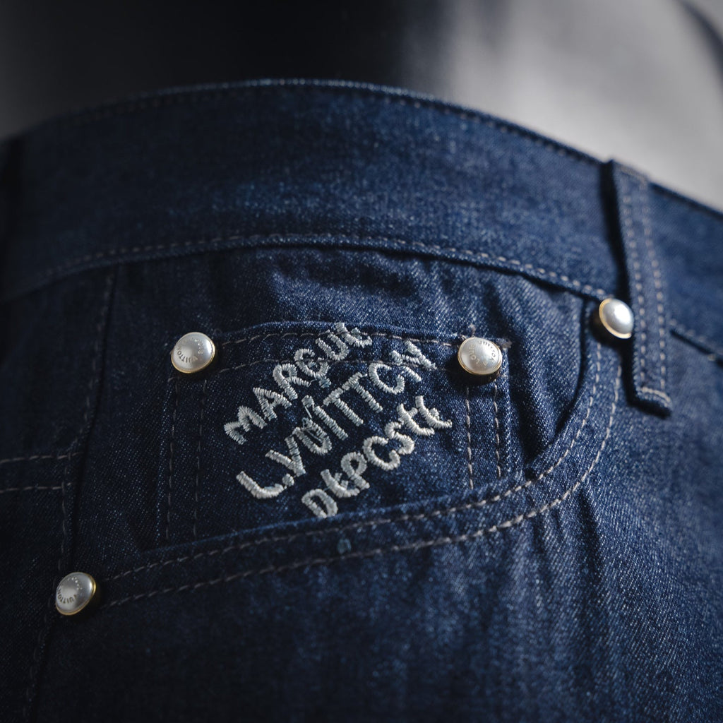 Louis 25ss embroidered short