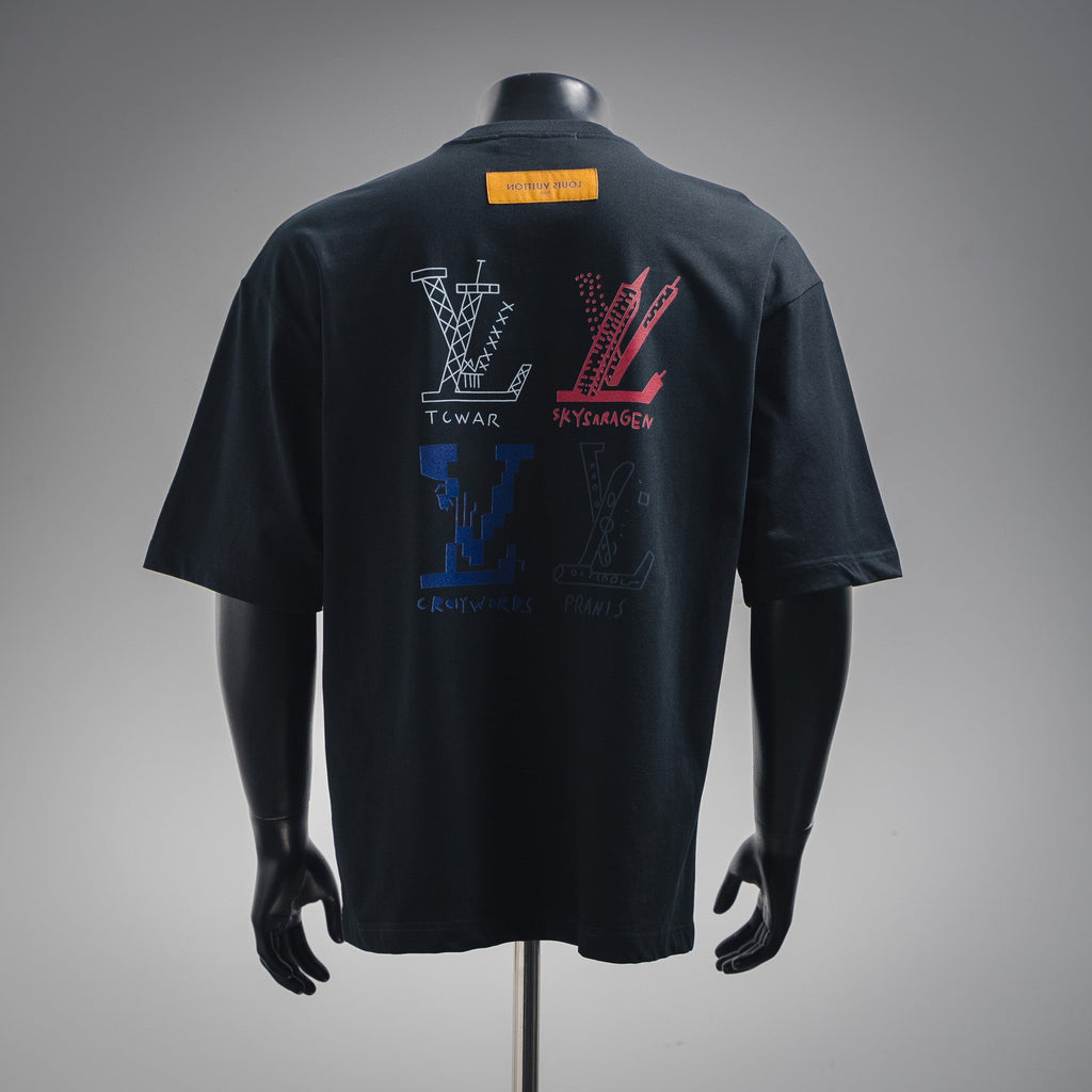 Louis 25ss print t-shirt