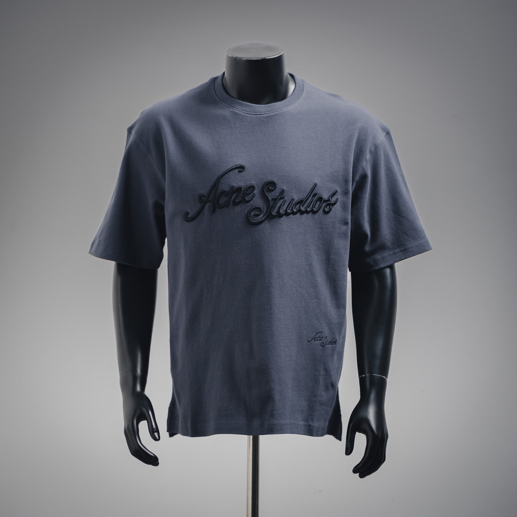 Acne 25ss embroidered t-shirt