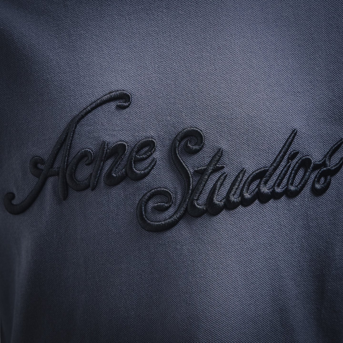 Acne 25ss embroidered t-shirt