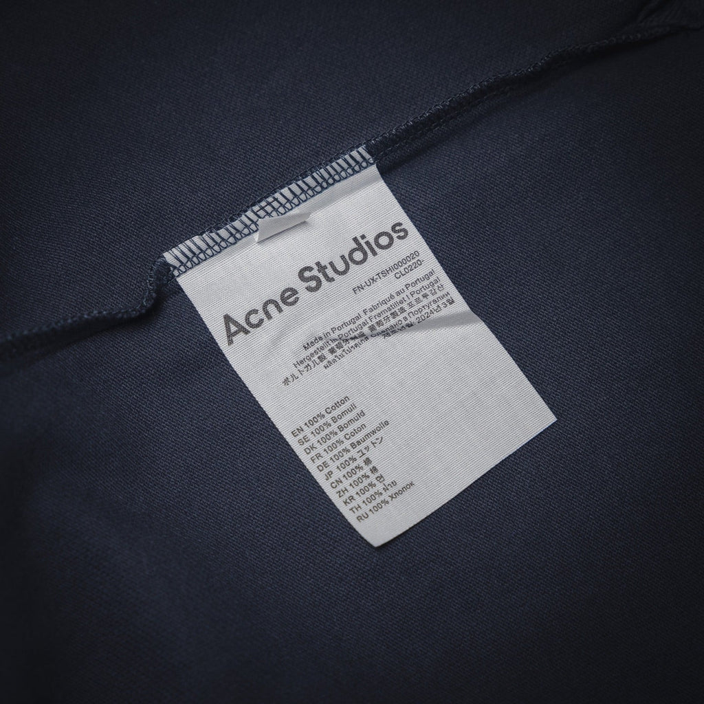 Acne 25ss embroidered t-shirt