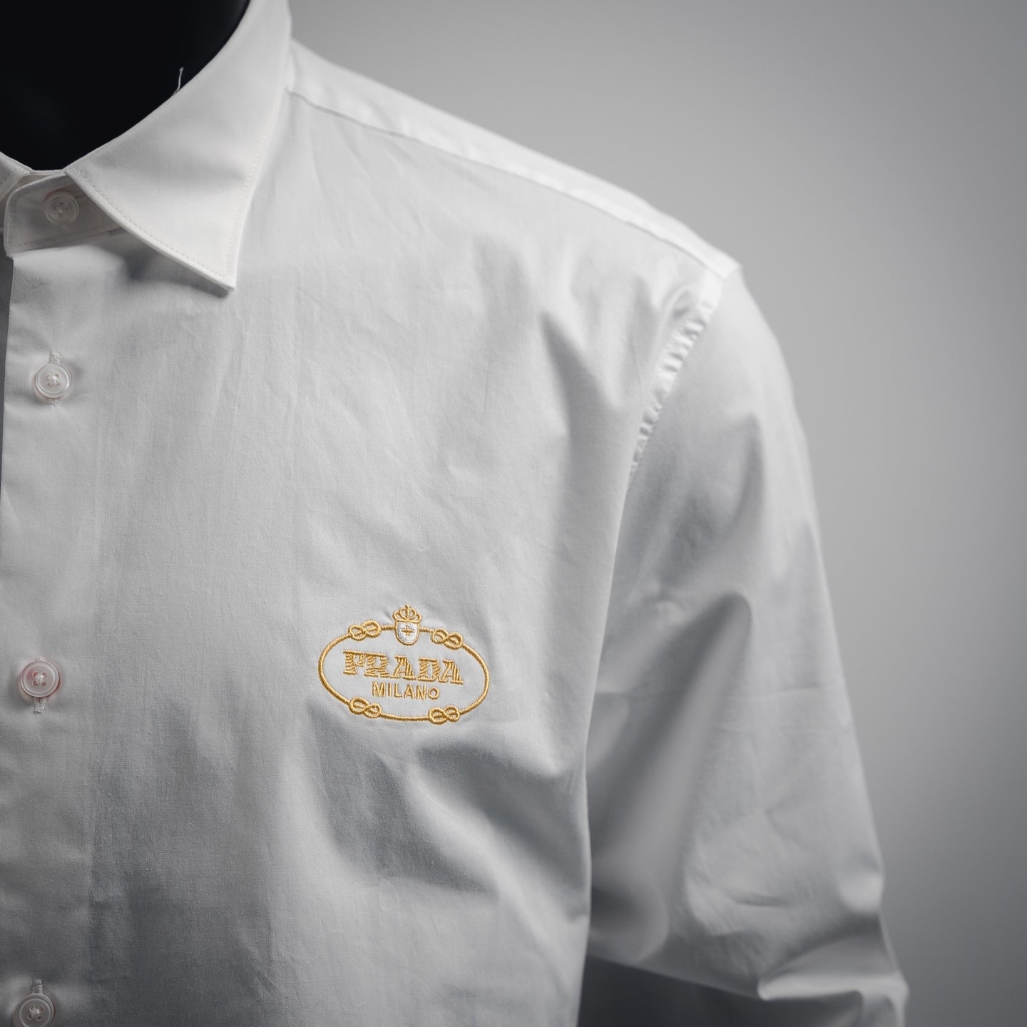 Pra 25ss embroidered shirt