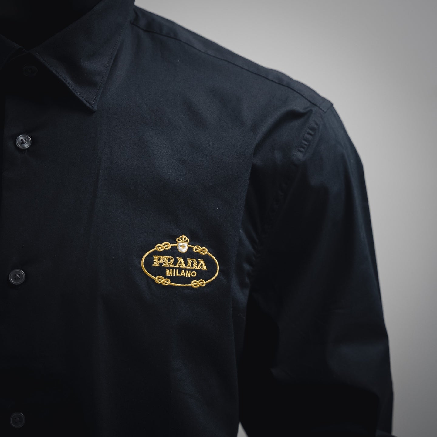 Pra 25ss embroidered shirt