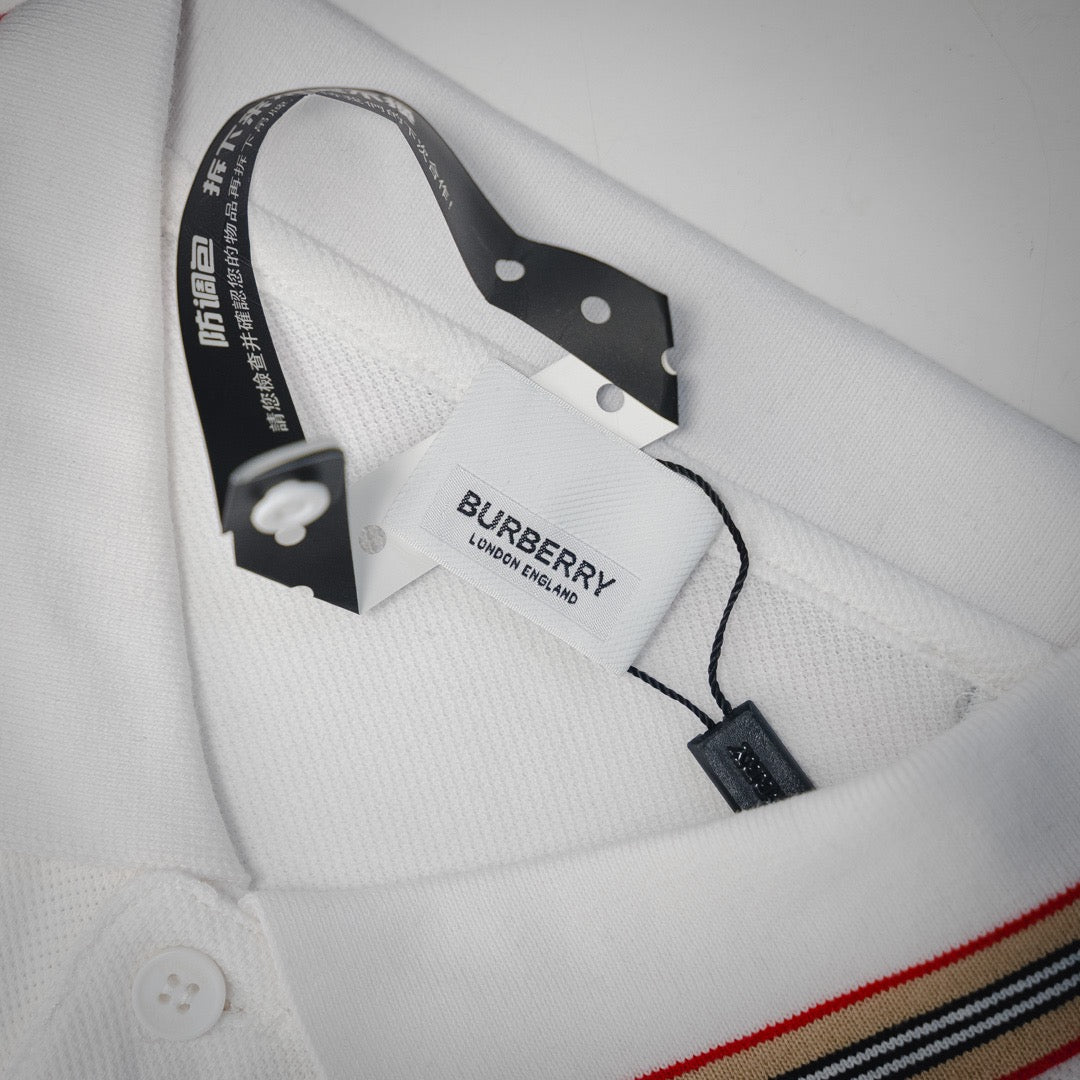 Burber 25ss embroidered polo