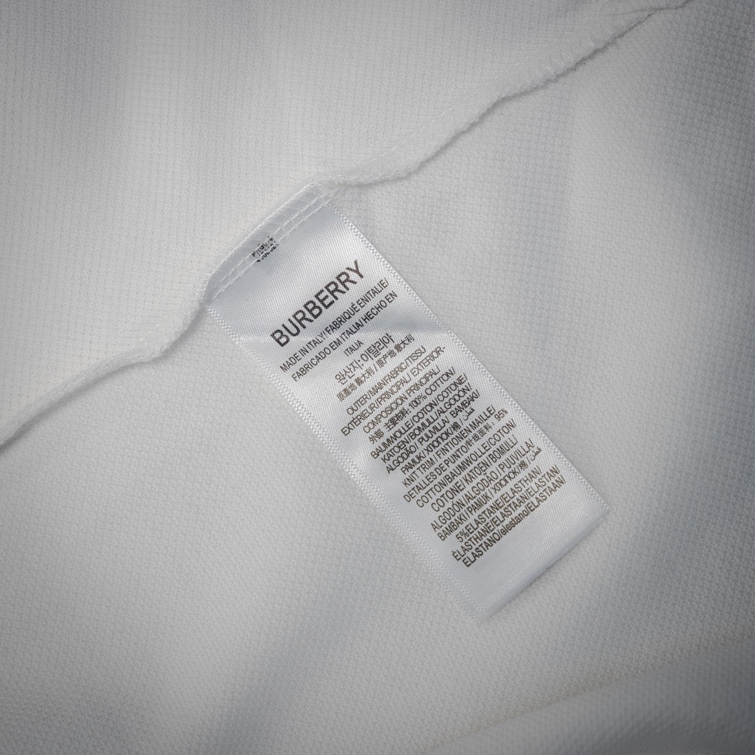 Burber 25ss embroidered polo