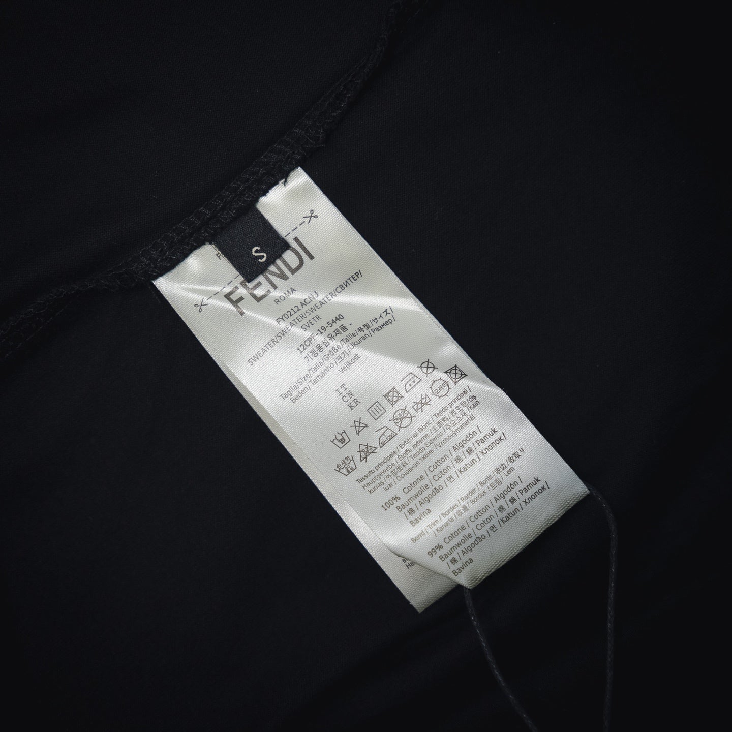 Fend 25ss print t-shirt