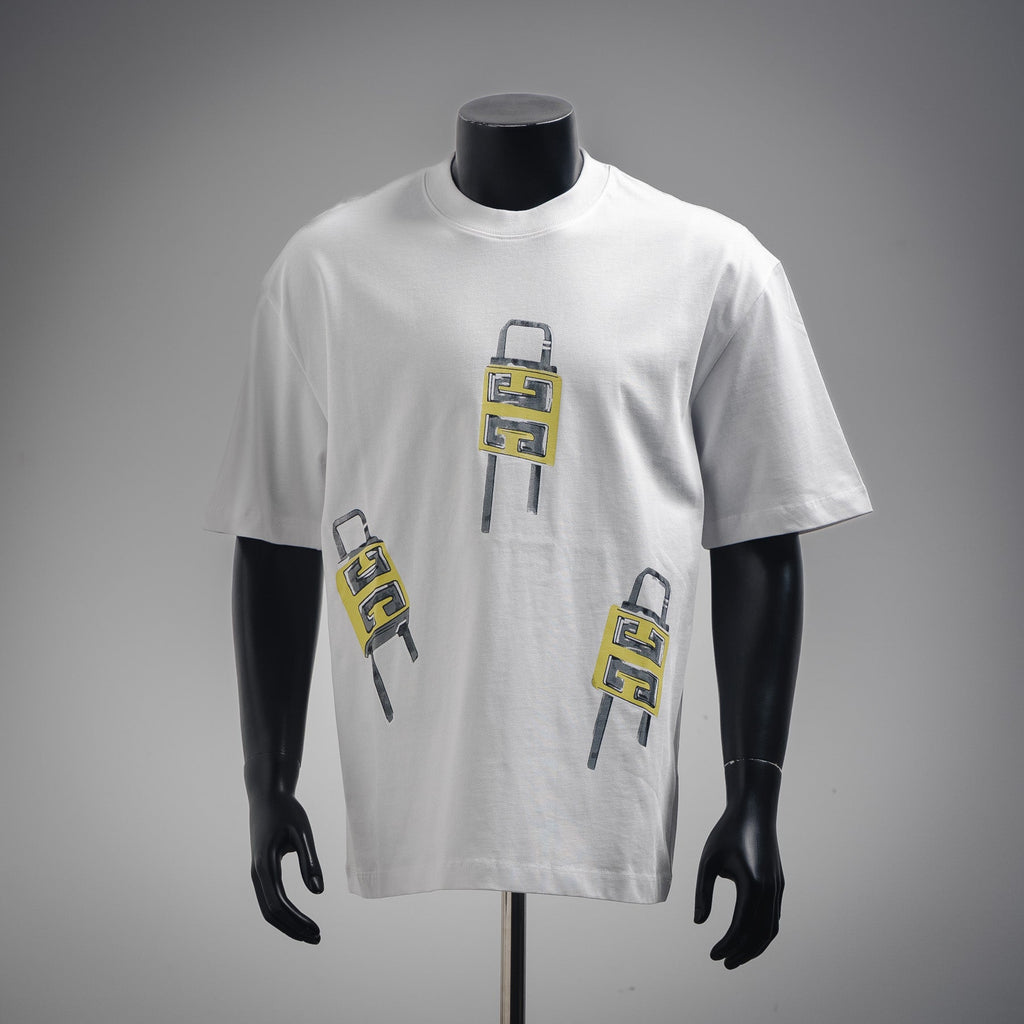 Given 25ss print t-shirt