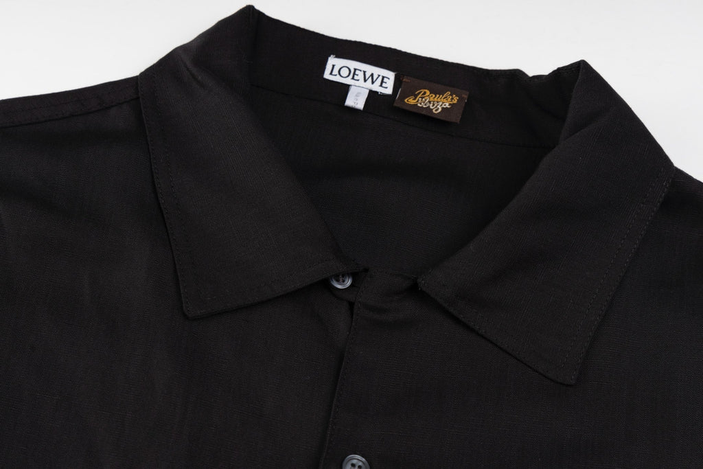 Loe 25ss anagram linen shirt