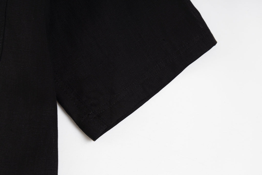 Loe 25ss anagram linen shirt