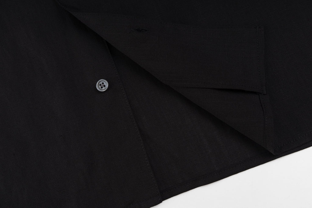 Loe 25ss anagram linen shirt