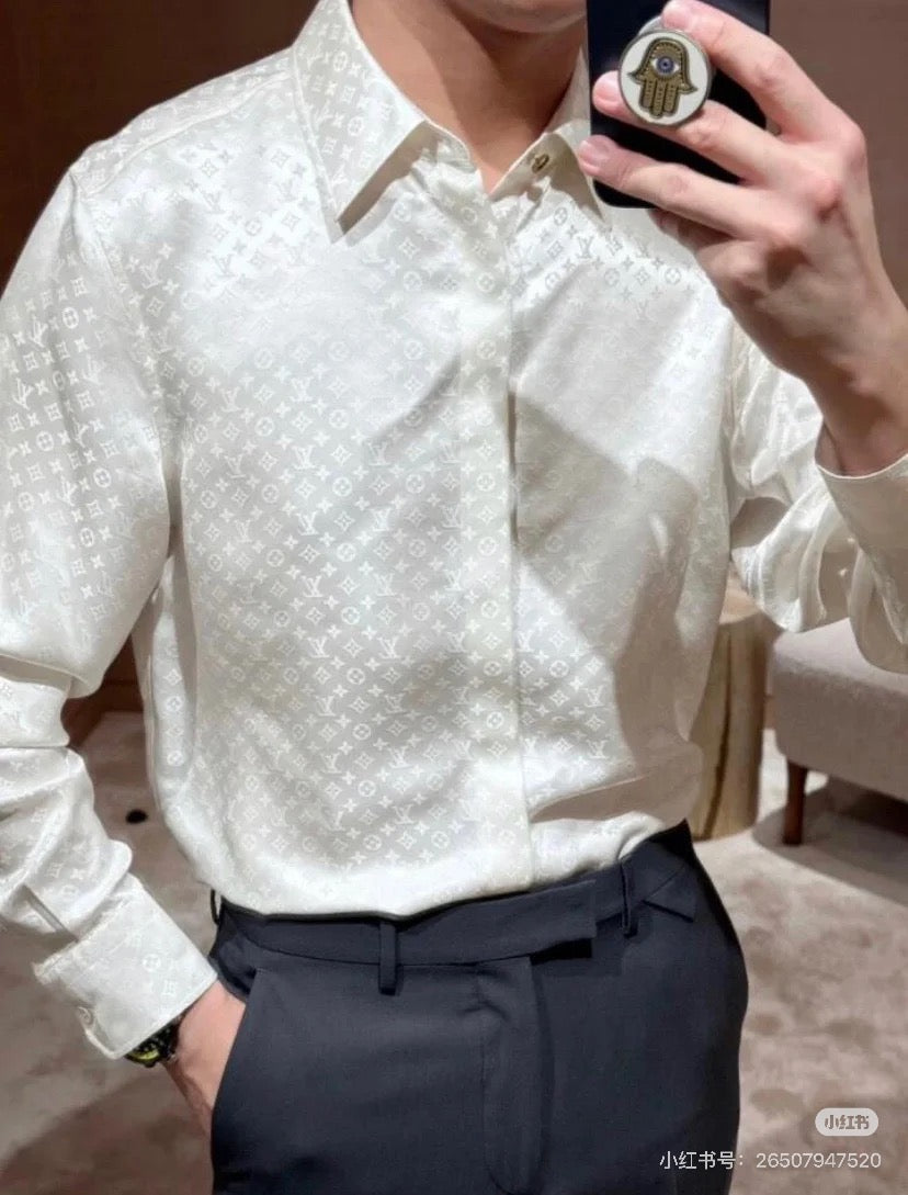 Louis 25ss jacquard shirt