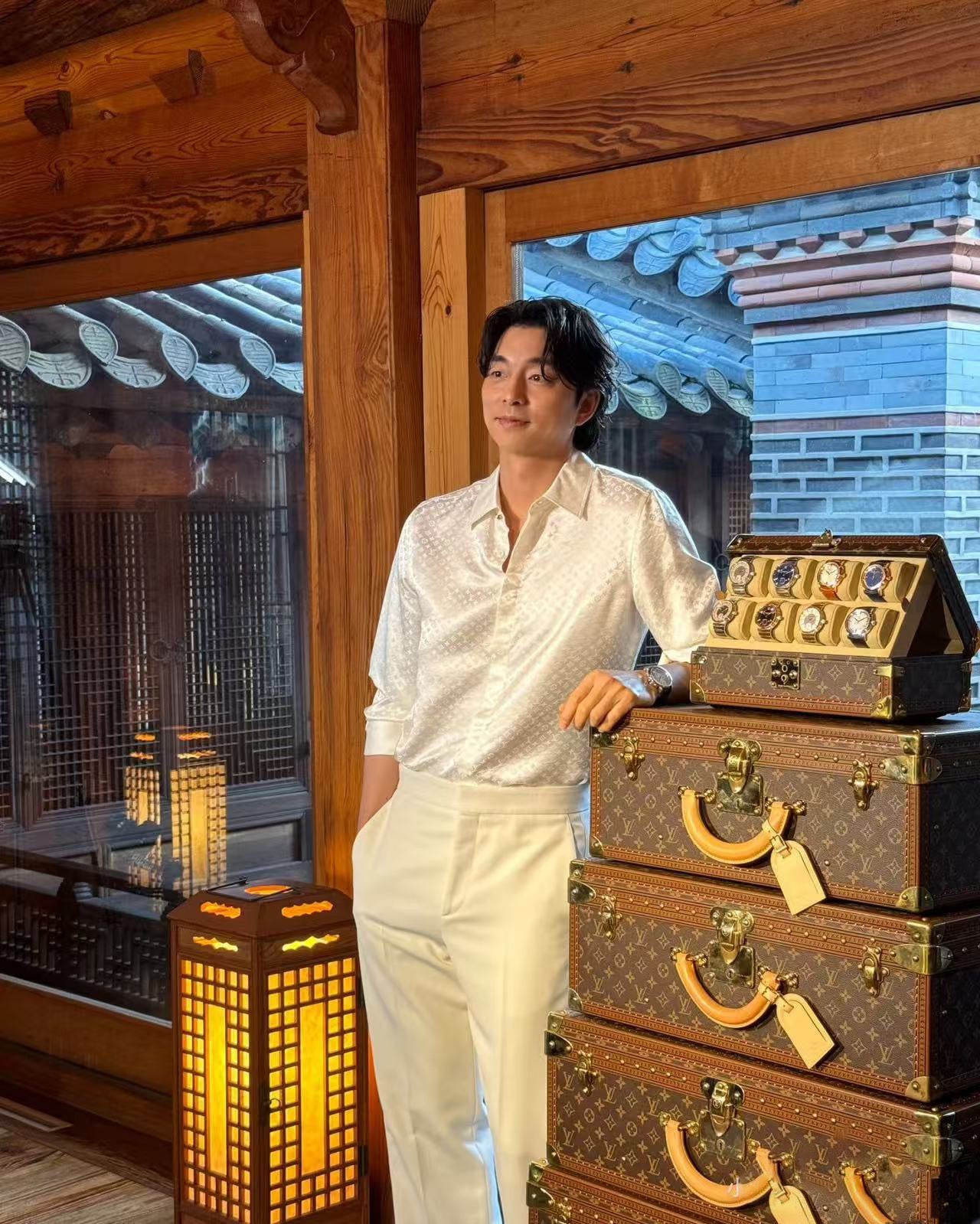 Louis 25ss jacquard shirt