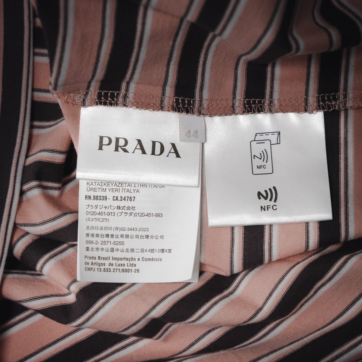 Pra striped t-shirt