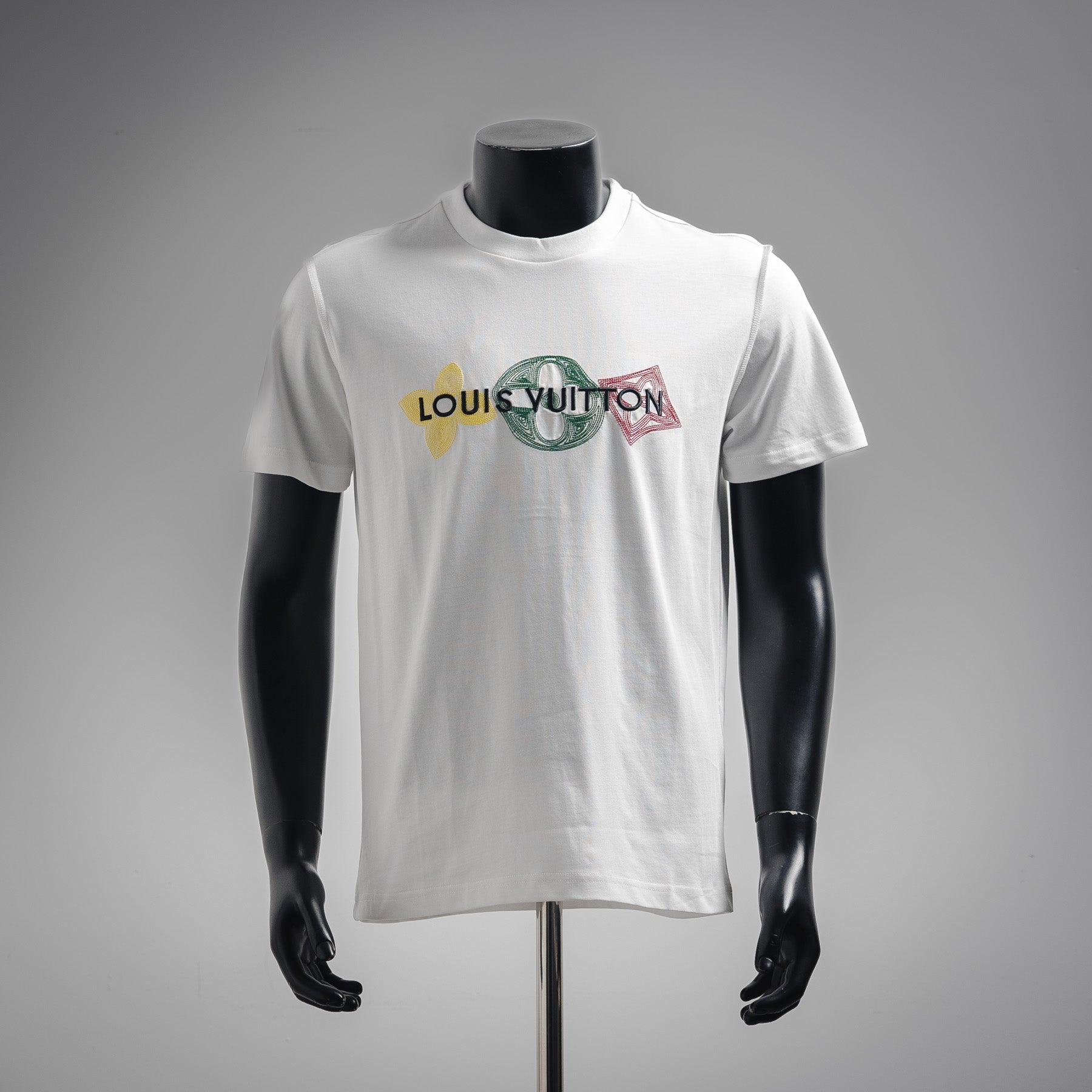 Louis 25ss embroidered t-shirt