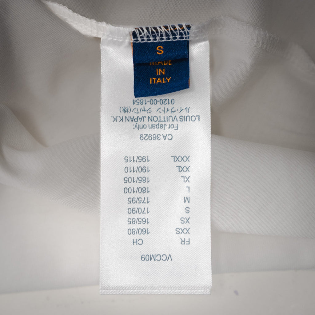 Louis 25ss embroidered t-shirt