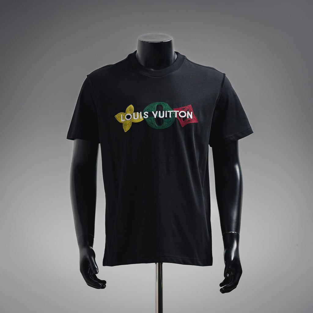 Louis 25ss embroidered t-shirt