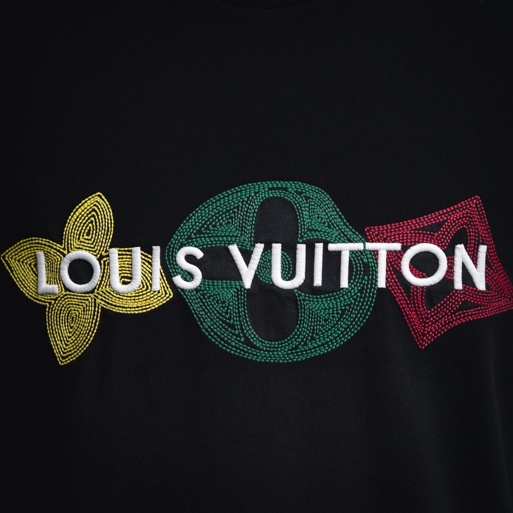 Louis 25ss embroidered t-shirt