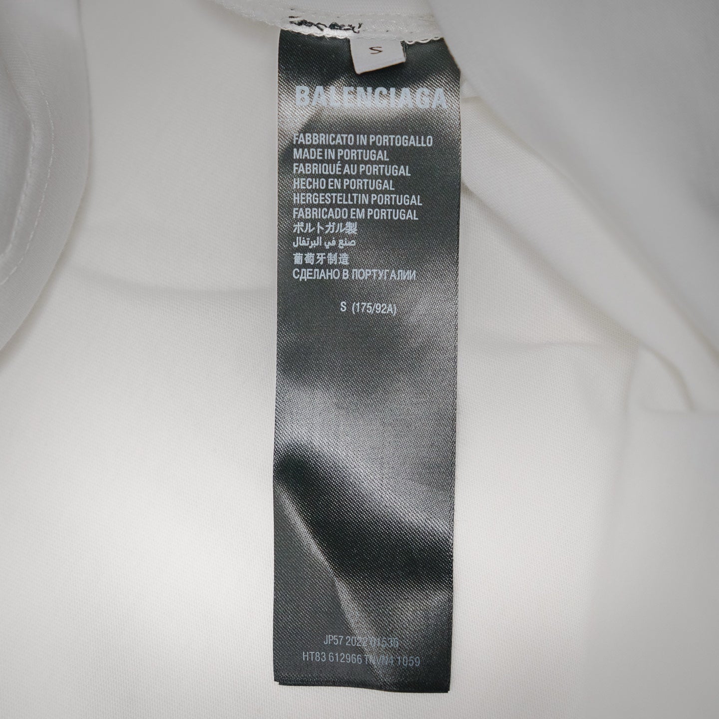 Balen 25ss embroidered t-shirt