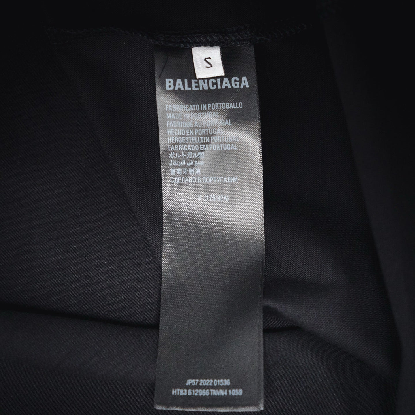 Balen 25ss embroidered t-shirt