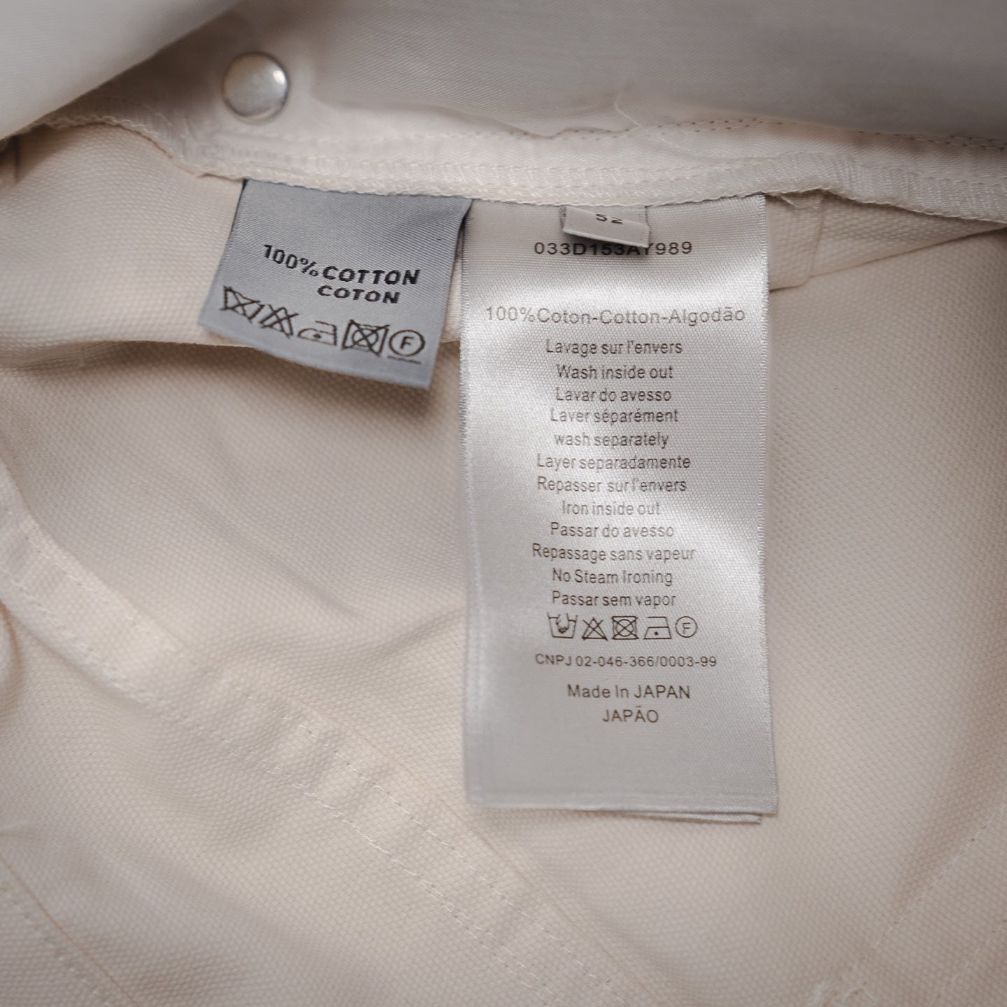 CD 25ss embroidered short