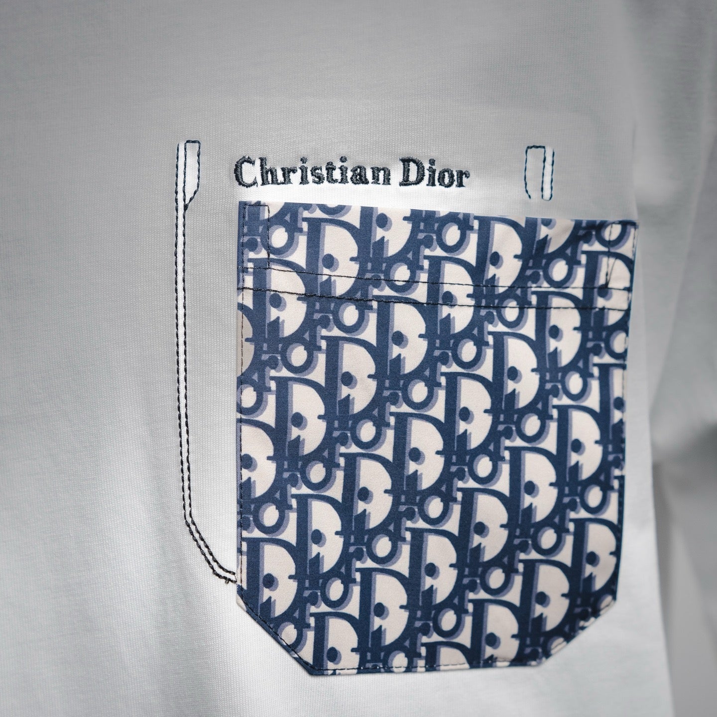 CD 25ss embroidered t-shirt