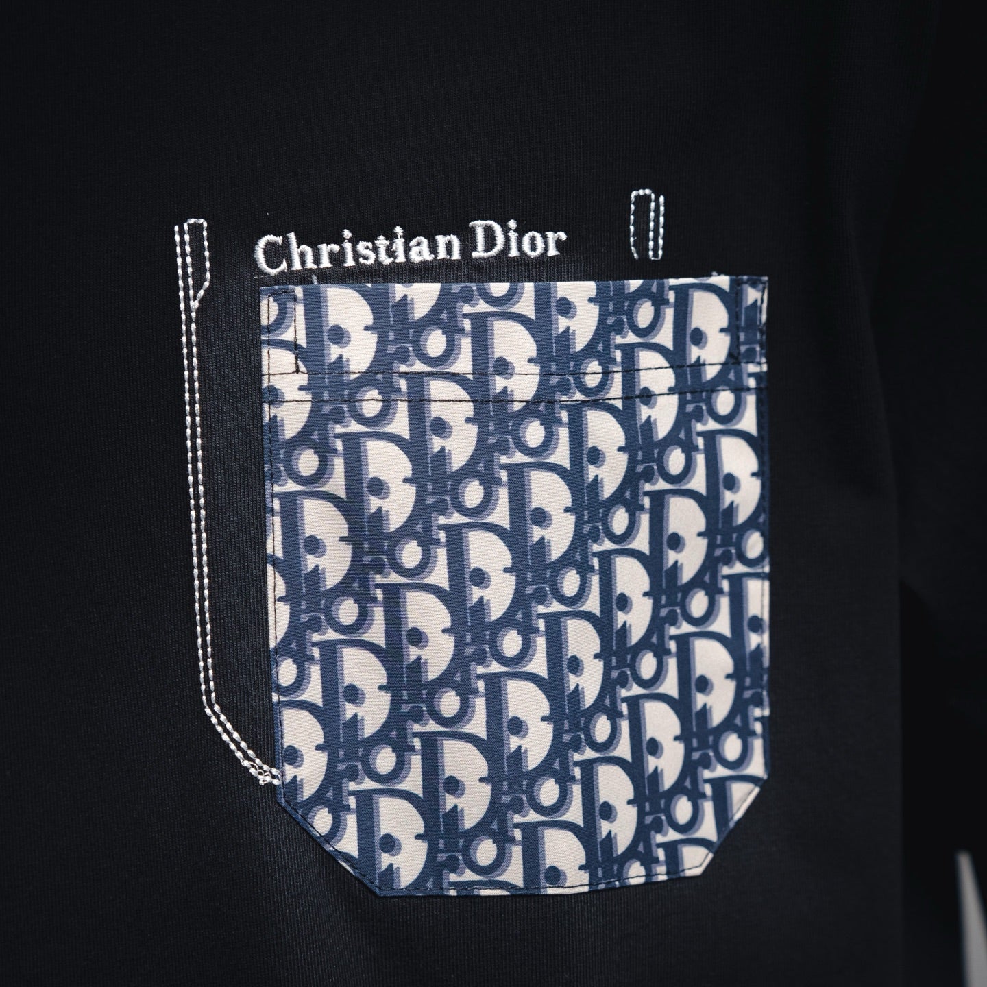 CD 25ss embroidered t-shirt