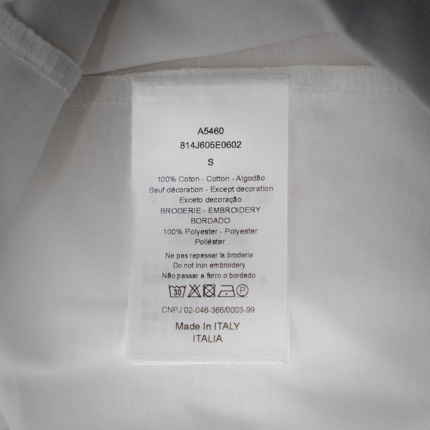 CD 25ss print t-shirt