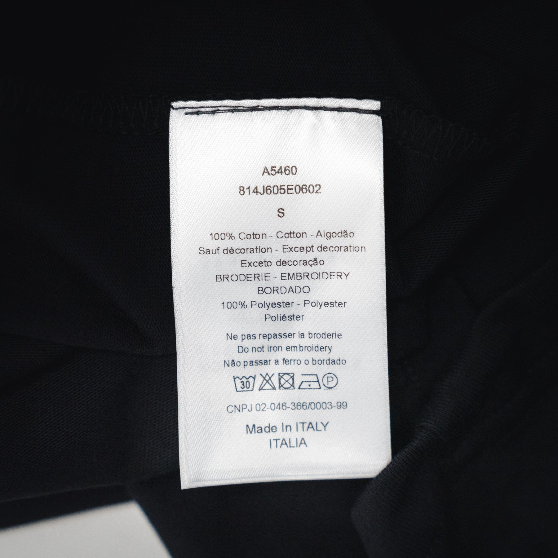 CD 25ss print t-shirt