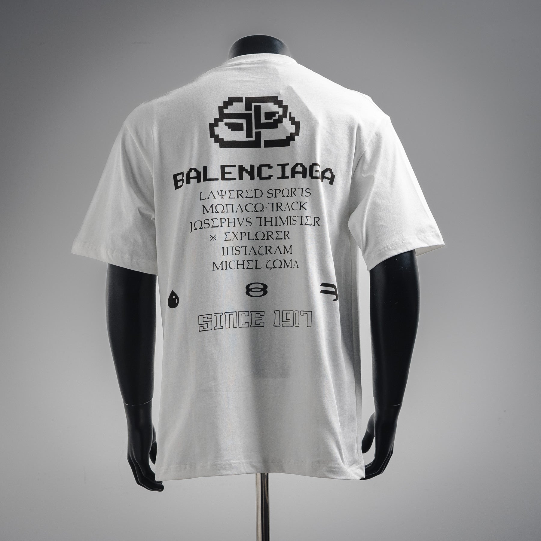 Balen 25ss  print t-shirt