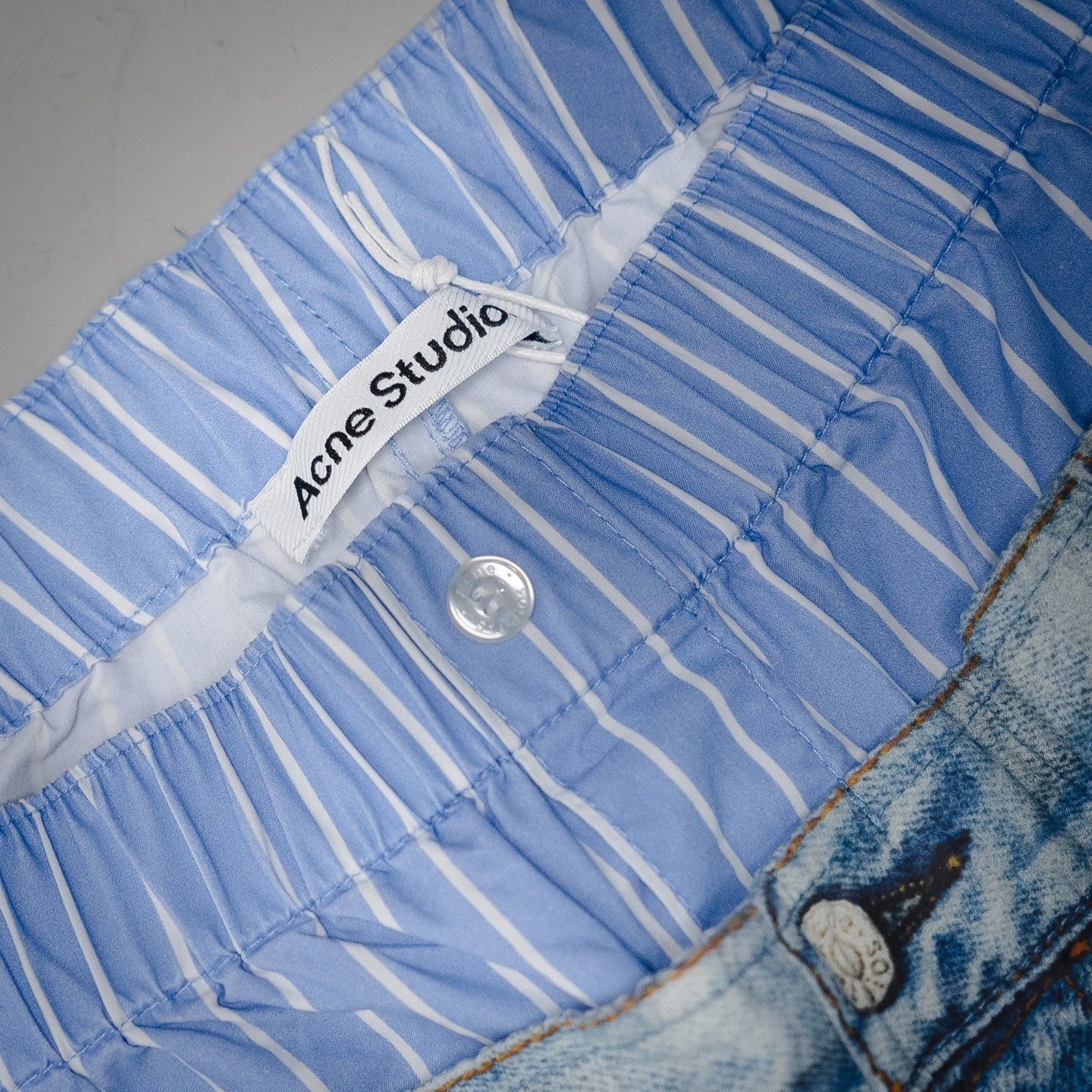 Acne 25ss patches jeans