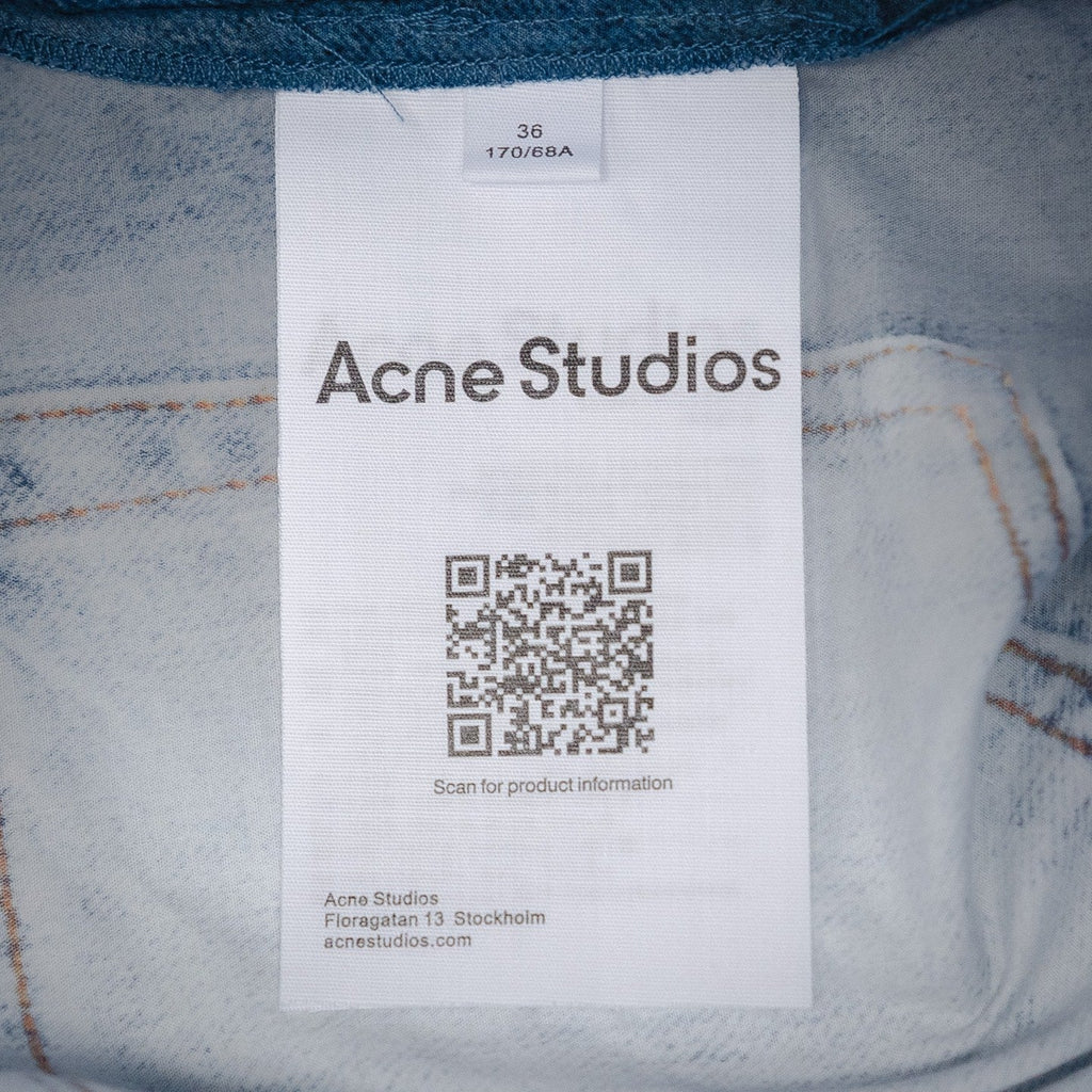 Acne 25ss patches jeans