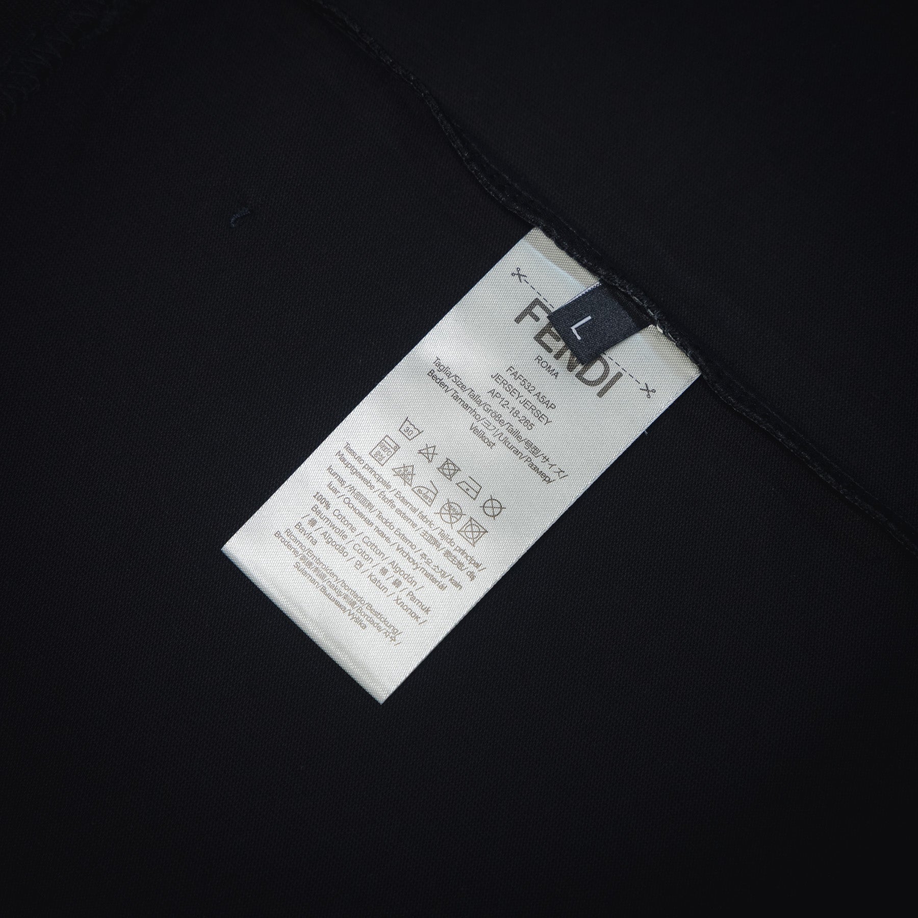 Fend 25ss print t-shirt